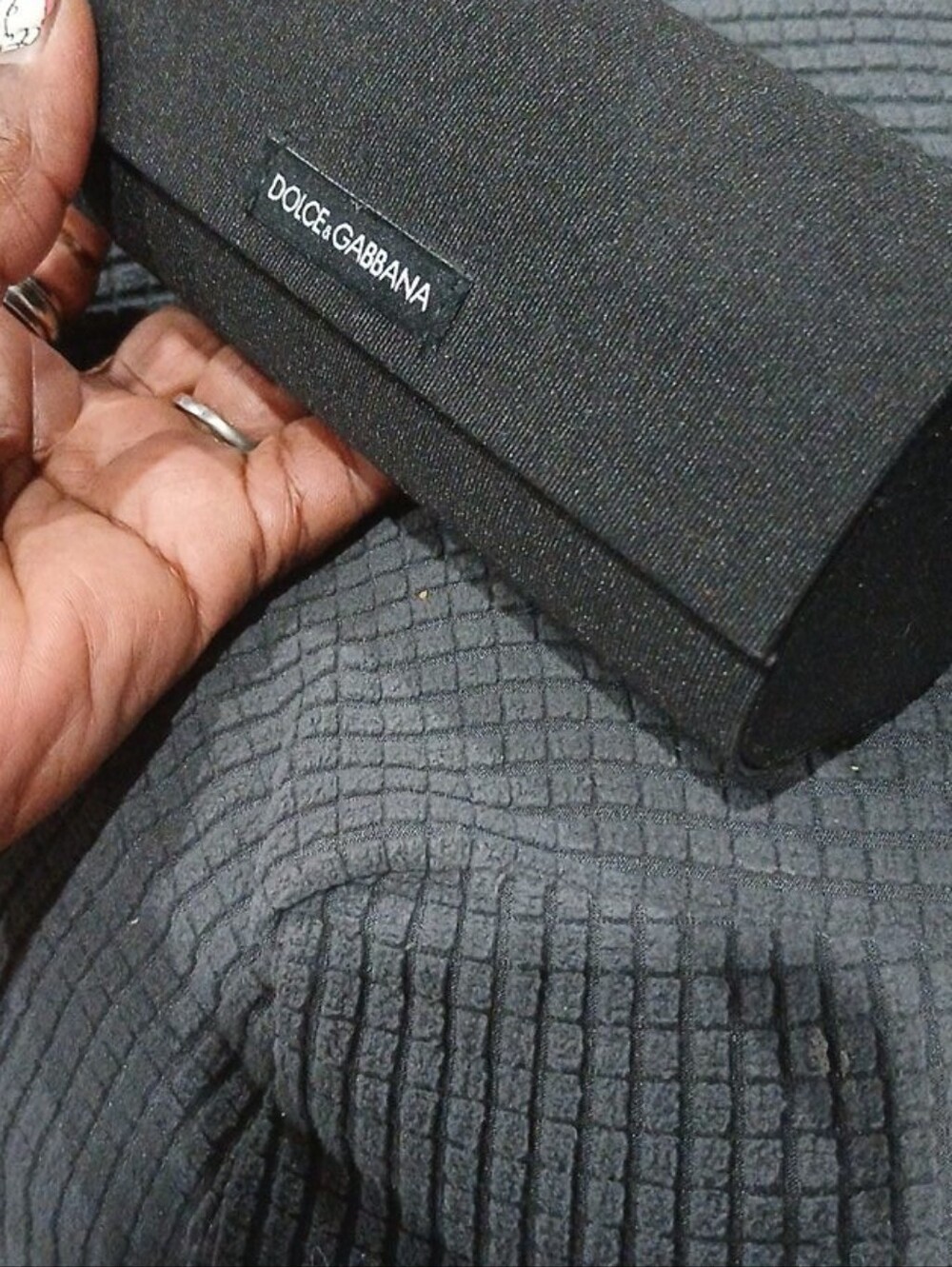 Dolce & Gabbana Black Glasses Case - Picture 4 of 4